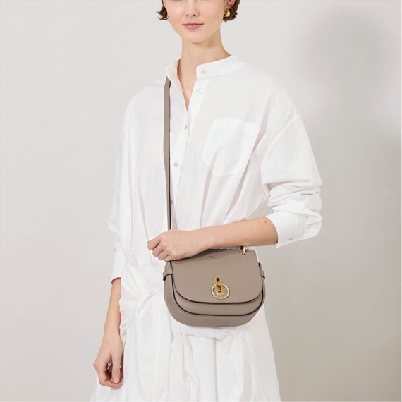 Mulberry Small Amberley Satchel Cashmere Taupe